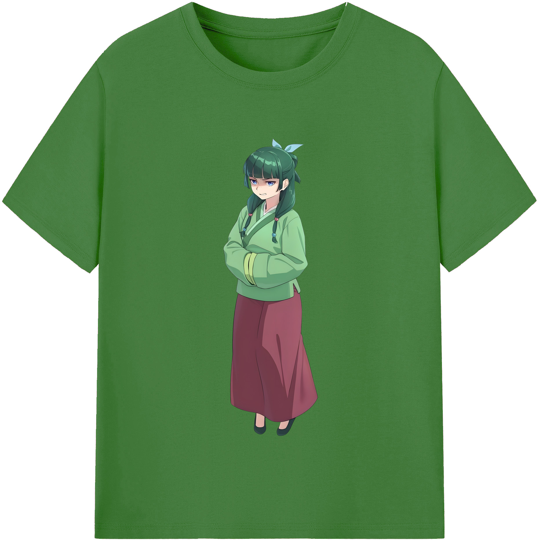 （画像用） 薬屋のひとりごと The Apothecary Diaries レディースカジュアルプリントTシャツ（綿100％）